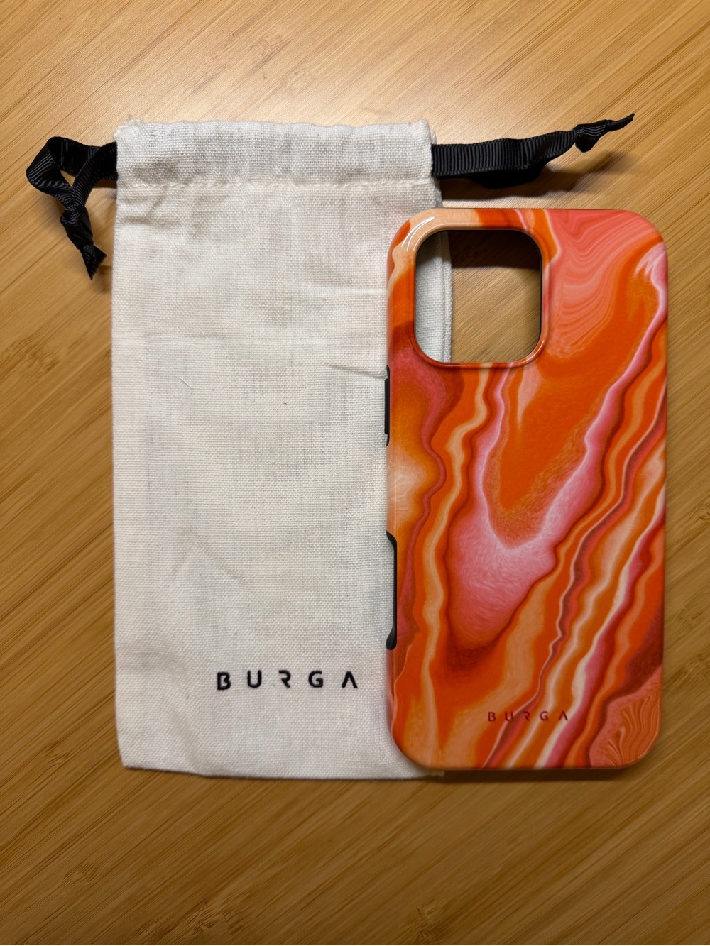 Burga “Retro Glow” iPhone 16 Pro Max Tough MagSafe Case - Brand New